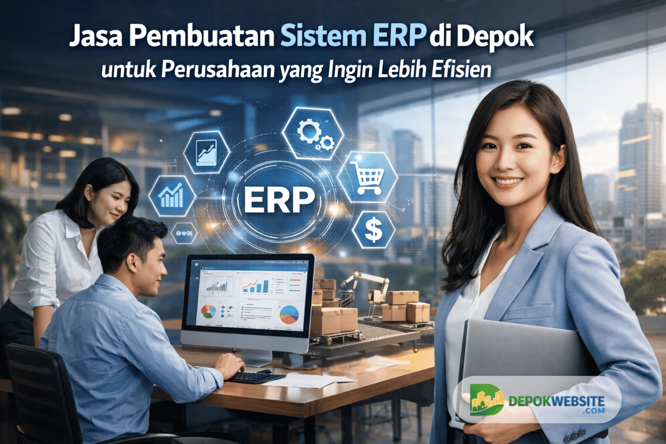 Jasa Pembuatan Sistem ERP di Depok Lebih Efisien